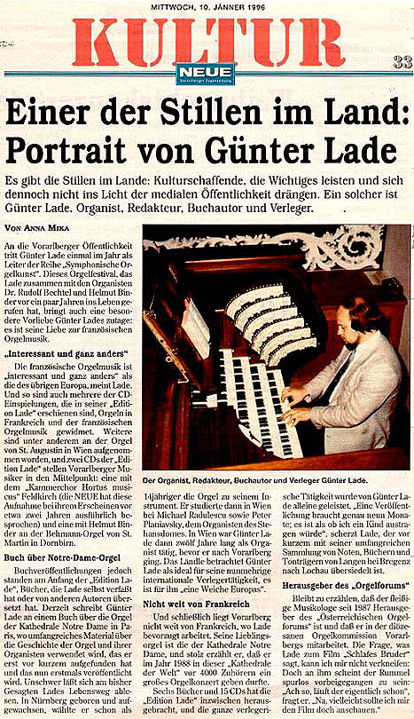 G�nter Lade - Vorarlberger Nachrichten